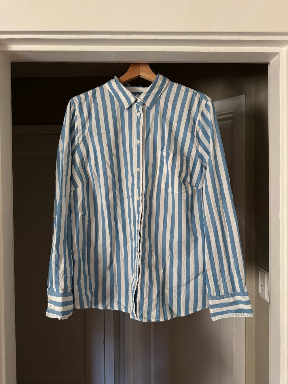 J. Crew Stripe Button Down Shirt
